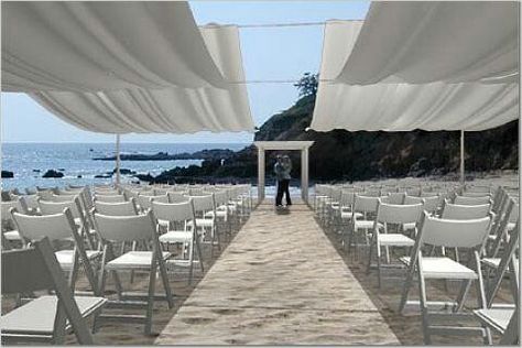 Beach Wedding Planning, Wedding Ceremony Seating, Beach Shade, Wedding Canopy, Wedding Beach Ceremony, Ceremony Seating, Barn Weddings, Beach Ceremony, Wedding Beach