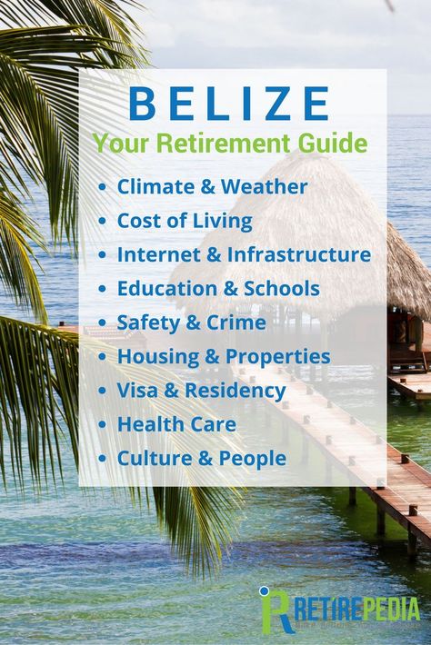 Want to move to or retire in Belize? Here's all you need to know. | RetirePedia - Make Retiring Your Adventure! Map Of Belize, Living In Belize, Belize Real Estate, Retire Abroad, Belize Vacations, Retirement Travel, Work Abroad, Belize Travel, Move Abroad