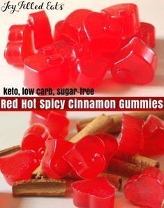 Thm Fp, Homemade Gummies, Low Carb Candy, Gummies Recipe, Keto Candy, Sugar Free Candy, Joy Filled Eats, Thm Desserts, Cinnamon Oil