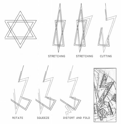 Topological transformation of the Star of David in the plan of... | Download Scientific Diagram Daniel Libeskind Jewish Museum, Museum Concept Ideas, Music And Architecture, Jewish Museum Berlin, Faculty Of Architecture, The Star Of David, Museum Plan, Bakery Design Interior, Berlin Museum