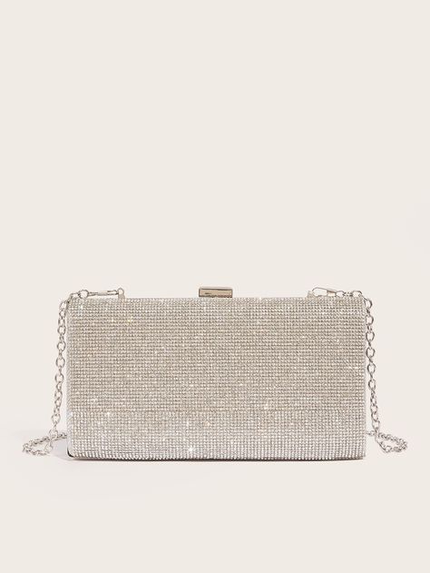 Silver Glitter Clutch Bag, Silver Clutch Purse, Sparkly Purse, Silver Clutch Bag, Sparkly Bag, Formal Bag, Glitter Clutch Bag, Small Hand Bags, Classy Purses