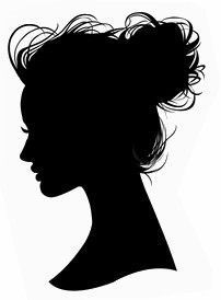 The Peacock Pearl: I am a woman Face Sillouhette, Shilloute Art, Silhouette Drawing, Girl Silhouette, Arte Inspo, Woman Silhouette, Silhouette Art, Paper Cut, Silhouette Design