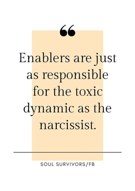 Enabling Quotes, Behavior Quotes, Narcissistic Family, Narcissism Quotes, Narcissism Relationships, Flying Monkeys, Narcissistic Mother, Narcissistic People, Narcissistic Behavior