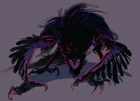 Shadow Creatures, Shadow Monster, Dark Creatures, Cool Monsters, Fantasy Beasts, 다크 판타지, Monster Concept Art, Creature Drawings, Fantasy Monster