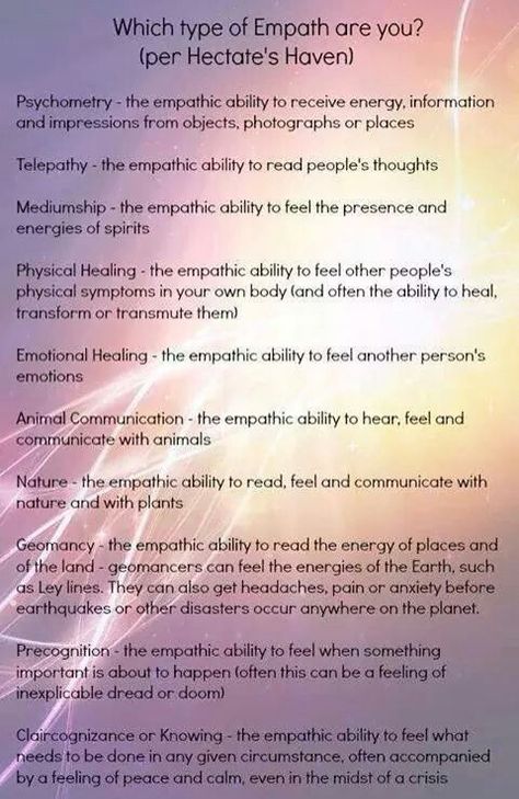 Empath Types, Clairvoyant Psychic Abilities, Psychic Empath, Empath Traits, Empath Abilities, Psychic Development Learning, Intuitive Empath, Spiritual Psychology, Witch Spirituality