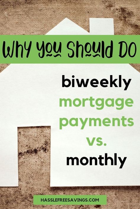 There are valid reasons for using a biweekly mortgage payoff schedule vs a monthly one. Is your goal to pay off your house as soon as possible? I give you some reasons why you may want to consider biweekly payments. Work these tips into your budget and start saving money. House Payment Chart, Paying Mortgage Off Early Tips, Accelerated Weekly Mortgage Payments, Mortgage Payment Hack, How To Pay Off Mortgage Early, Mortgage Payoff Chart Tracker, How To Save Money Biweekly Pay, Biweekly Saving, Pay Off Mortgage Early