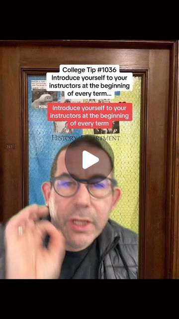 Harlan Cohen on Instagram: "College Tip 1036: Introduce yourself to your instructors at the beginning of every term… #college #collegetips #professor #studyhack #helpmeharlan #students #studygram" Introduce Yourself, College Hacks, Study Tips, The Beginning, How To Introduce Yourself, Back To School, History, On Instagram, Instagram