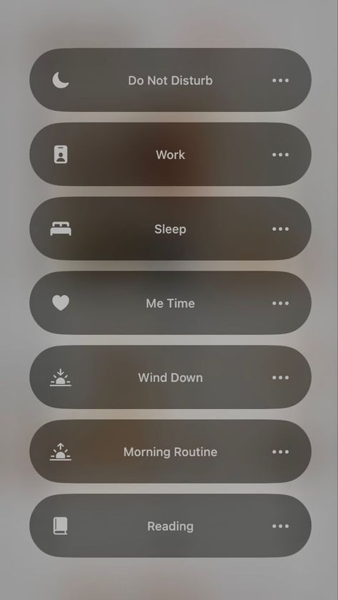 Focus Modes Iphone Ideas, Personal Focus Ideas Iphone, Iphone Focus Mode Name Ideas, Dnd Names Iphone, Focus Mode Iphone Aesthetic, Aesthetic Focus Iphone, Focus Status Names Iphone, Focus Inspo Iphone, Focus Mode Iphone Ideas