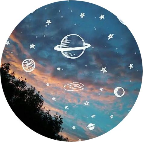 #circle #background #sky #galaxy #stars #planets #pretty #freetoedit Background Sky, Circle Background, Planets, Stars