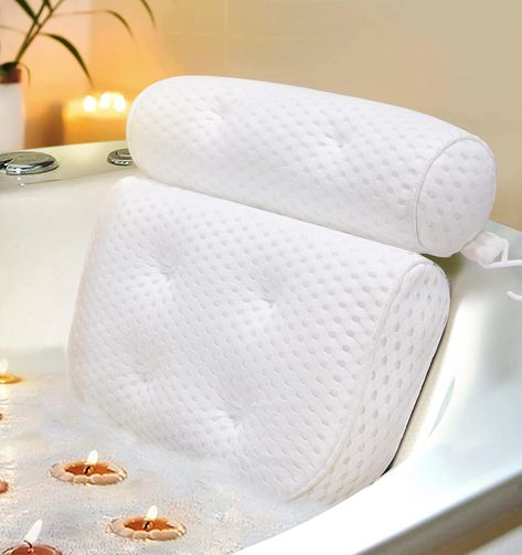 Spa Bath Tub, Tub Pillow, Bathtub Pillow, Bath Pillow, Spa Bathtub, Relaxing Bathroom, Luxury Bathtub, Bath Gift, Bath Pillows