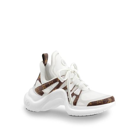 LV Archlight Sneaker  in Women's Shoes All Collections collections by Louis Vuitton Lv Archlight Sneaker, Archlight Sneaker, Louis Vuitton Shoes Sneakers, Trend Sneakers, Louis Vuitton Sneakers, Lv Shoes, Sneakers Mode, Louis Vuitton Shoes, Mode Inspo