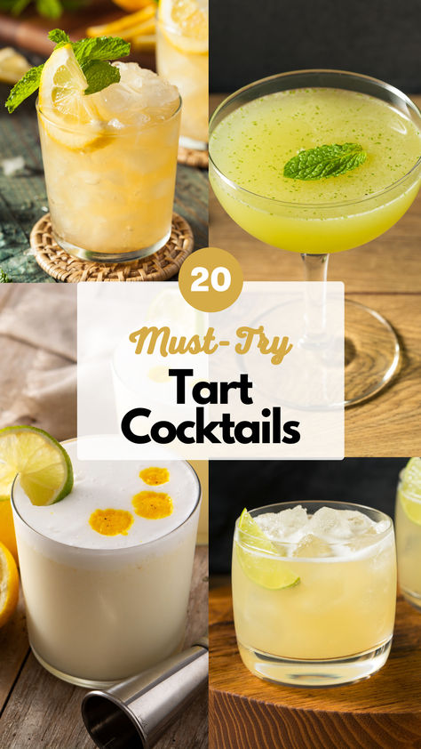 Tart Cocktails Tart Cocktails, Creamy Cocktails, Lemon Cocktail, Summer Drinks Alcohol, Alcoholic Drink, Mixed Drinks Recipes, Cocktail Drinks Recipes, Alcohol Drink Recipes, Drinks Recipes