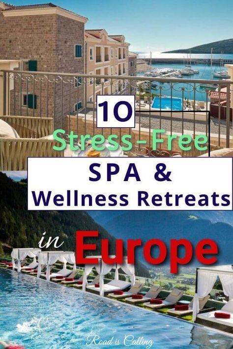 With this list of wellness retreats in Europe, you can choose between affordable spa hotels or luxurious health retreats, the choice is big! | best wellness retreats in Europe | best spa hotels | stress free vacations | best resorts in Europe | best wine hotels | thermal hotels Europe | best resorts in Alps Thermal Hotel, Hotels In Tuscany, Fitness Retreat, Couples Resorts, Spa And Wellness, Health Retreat, Europe City, Wellness Hotel, Wellness Resort