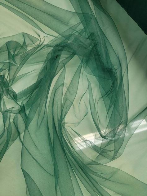 Silk Chiffon Fabric, Green Tulle, Green Texture, Forest Green Color, Silk Fabrics, Brand Color Palette, Interior Designing, Fabric Suppliers, Color Inspo