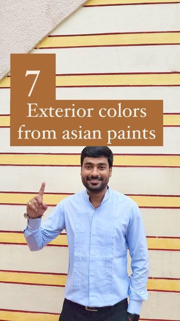 Facade Colour Scheme, Asian Exterior Paint Colors For House, Asian Paints Exterior Color Ideas, Colour Combination For Exterior House, Asian Paint Exterior Colour, Asian Colour Combinations, Exterior House Paint Color Combinations Indian Asian Paints, Asian Paints Wall Colors, Asian Paints Colour Shades Exterior