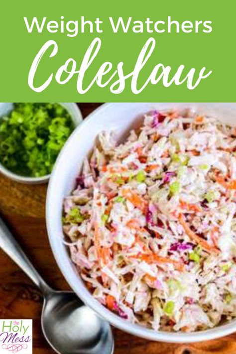 Coleslaw Low Calorie, Low Fat Coleslaw Dressing, Low Fat Coleslaw Recipe, Weight Watchers Coleslaw Recipe, Ww Coleslaw Recipe, Ww Coleslaw, Low Sodium Coleslaw Recipe, Low Calorie Coleslaw, Weight Watchers Coleslaw