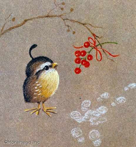 "Little Christmas Thoughts" ... Vintage 1975 ... ©Ruth Morehead [1926-2004] Ruth Morehead, Christmas Thoughts, Noel Christmas, Vintage Christmas Cards, Christmas Paintings, Christmas Illustration, Christmas Images, Birds Painting, Christmas Pictures