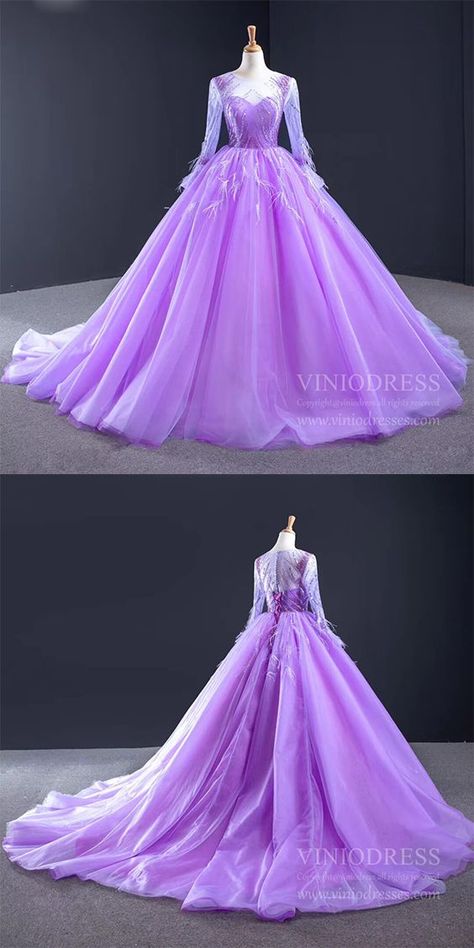 Quinceanera Dresses With Train, Lavender Ball Gown, Lavender Prom Dress Long, Beaded Lavender, Dream Quinceanera, Lavender Quinceanera Dresses, Lavender Quinceanera, Dresses With Train, Quince Party