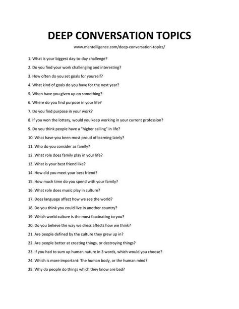 List of Deep Conversation Topics #beautifulquotes Deep Topics To Write About, Deep Things To Write About, Deep Things To Talk About, Easy Conversation Starters, Topics To Write About Deep, Deep Philosophical Questions, Big Talk Questions, Topics Of Conversation, Art Of Conversation