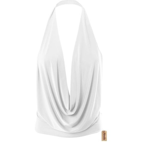 Low Cut Halter Top, White Backless Top, White Silk Top, Faux Leather Midi Skirt, Backless Halter Top, White Halter Top, Low Cut Top, Leather Midi Skirt, Draped Top