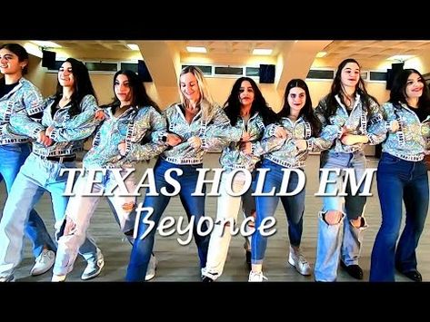 BEYONCE - TEXAS HOLD EM DANCE CHOREOGRAPHY. EASY LINE DANCE VIDEO. EASY DANCE TEXAS HOLD EM. - YouTube Texas Hold Em Dance, Line Dancing Steps, Texas Hold Em, Easy Dance, Pretty Music, Line Dance, Dance Steps, Texas Holdem, Dance Video