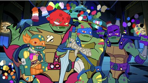 ⚡️🎸am very proud of myself btw this took me 18 hours and 21 minutes i put real effort into this and i’m very happy with how it came out!!^^🧪⚙️ #rottmnt #Redesign #Headcannon #tmnt Tmnt Donnie Redesign, Rottmnt Redesign, Tmnt Redesign, Turtle Tots, Proud Of Myself, Ninja Turtles Art, Teenage Mutant, Very Happy, Ninja Turtles