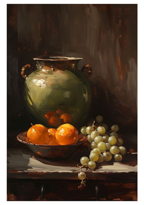 297 Still Life Old Still Life Paintings, Italian Still Life, Impressionist Still Life Paintings, Still Lives Painting, Still Life Impressionism, Moody Still Life Painting, Christmas Still Life Painting, Oil Paint Still Life, Oil Still Life Painting