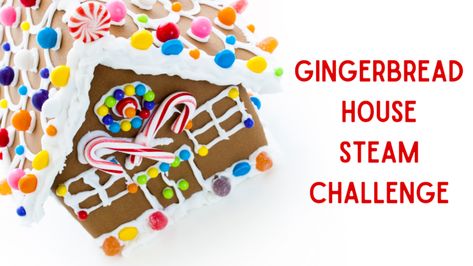 Gingerbread House Stem Challenge, Gingerbread Stem, Halloween Gingerbread House, Halloween Gingerbread, Learning Money, Budget List, Steam Challenges, Engineering Challenge, Homeschool Projects