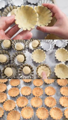 Mini Tarts Decoration, Tarts Mini, Tart Crust Recipe, Mini Tart Shells, Mini Tart Recipes, Dessert Pie Recipes, Fruit Tart Recipe, Mini Tart Pans, Mini Pastries