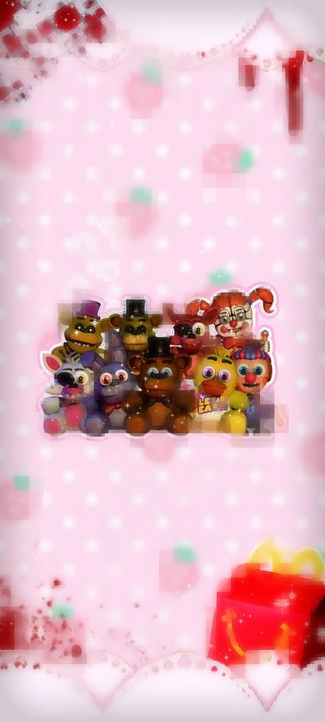 rep☆sts are oki Kawaii Fnaf Wallpaper, 2000s Filter, Creepy Cutecore, Fnaf Sister Location, Fnaf Wallpapers, Childhood Games, Sister Location, Five Night, Five Nights At Freddy's