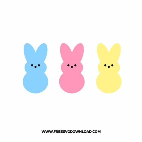 Free Easter Svg, Rabbit Silhouette, Easter Svg Files, Reindeer Face, Bunny Drawing, Svg Kids, Cute Easter Bunny, Cricut Projects Beginner, Easter Projects