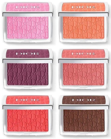 #dior #diormakeup #diorbeauty #diorlipglow Dior Blush, Dior Hat, Orange Accessories, Alat Makeup, Dior Backstage, Flot Makeup, Makeup List, Makeup Package, Makeup Is Life