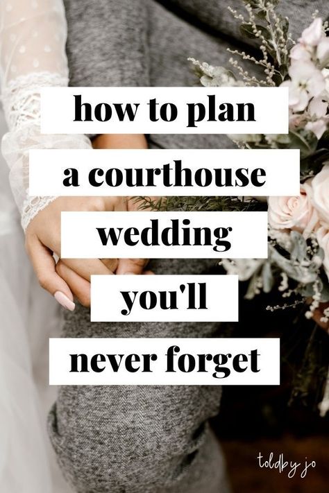 How to Plan a Courthouse Wedding You'll Never Forget -  #Courthouse #Forget #PLAN #Wedding #Youll Simple Wedding Courthouse, Simple Wedding Dress For Courthouse, Civil Court Wedding Ideas, Simple Family Wedding, Small Wedding Dress Simple, Low Key Elopement, Small Inmate Wedding Ideas, Private Intimate Wedding Ideas, Small Wedding Wedding Dress