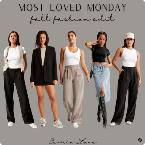 Most loved Monday, fall fashion edition. Check out some of these trending for all styles from Abercrombie. Abercrombie Style, Sloan Abercrombie pants, denim midi skirt, Sloan slacks, blazer Follow me in the @LTK shopping app to shop this post and get my exclusive app-only-content! #liketkit #LTKcurves #LTKstyletip #LTKsalealert @shop.ltk https://liketk.it/4jtTr Sloan Tailored Pant Abercrombie, Abercrombie Pants, Abercrombie Style, Sloane Tailored Pant, Trouser Outfit, Pants Denim, Denim Midi Skirt, Shopping App, Tailored Pants