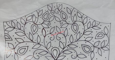 Tracing Design, Owls Wallpaper, Aari Design, Flower Pattern Drawing, Tracing Sheets, Aari Designs, Aari Blouse, Birds Embroidery Designs, Flower Drawing Design