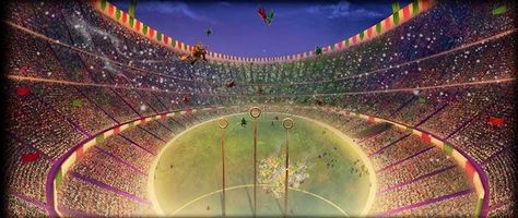 Quidditch pitch Scottish Rugby, Harry Potter Wiki, Harry Potter Quidditch, Harry Potter Illustrations, Images Harry Potter, Lord Voldemort, Harry Potter Wallpaper, Remus Lupin, Harry Potter Fan Art