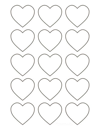 Heart Shape Template Free Printable, Free Printable Heart Template, Heart Templates Free Printables, Heart Patterns Printable, Hearts Coloring Pages, Hearts Template, Heart Shapes Template, Printable Heart Template, Valentine Card Crafts