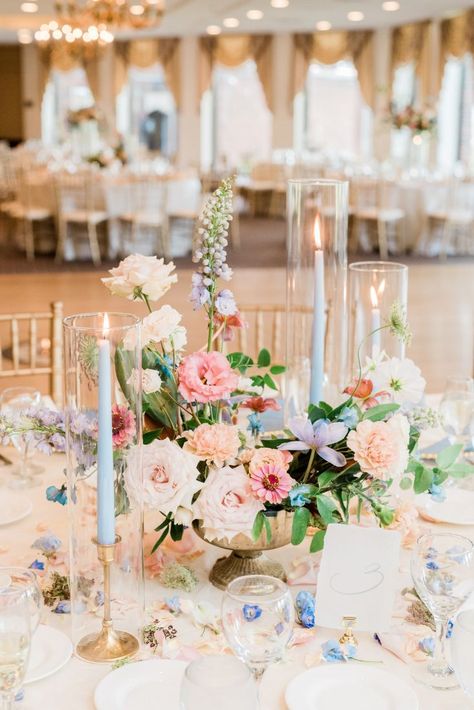 Ballroom Dinner, Grand Wedding Reception, Pastel Wedding Theme, Hudson Valley Wedding Venues, Grand Wedding, Spring Centerpiece, Anniversary Dinner, Hudson Valley Wedding, Wedding Theme Colors