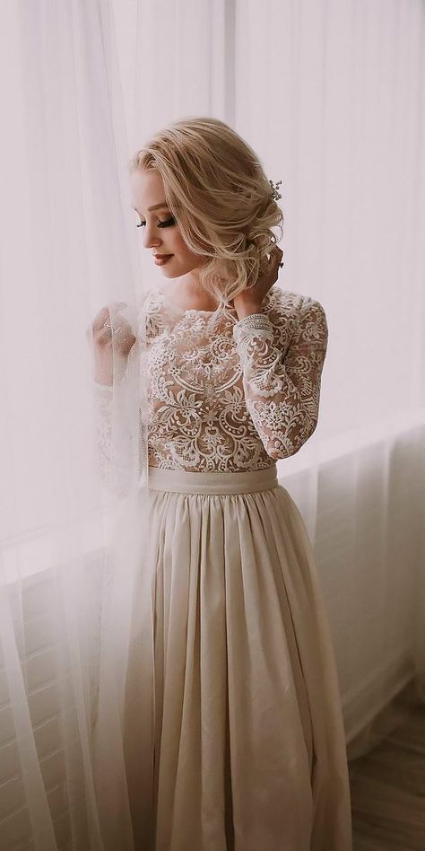 Vintage Wedding Dress 1920s Lace, Vintage Wedding Dress 1920s, Boho Wedding Dress With Sleeves, 1920s Wedding Dress, Vintage Wedding Dresses, 1920s Wedding, Wedding Dress Guide, Dress Guide, Lady Fashion