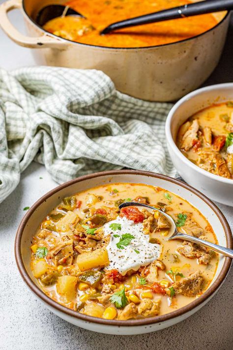 20 Recipes To Use up a Can of Chipotles in Adobo Sauce Chipotle Chicken Chowder, Chicken Chipotle Chowder, Chipotle In Adobo, Adobe Sauce, Chicken Chowder, Chipotle Crema, Chowder Recipe, Chipotle Chicken, Adobo Sauce