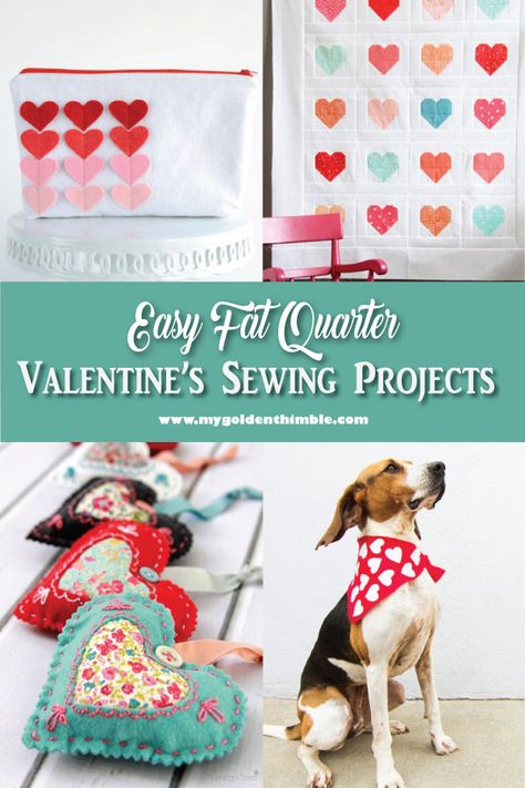 Make the most beautiful and easy sewing gifts for your friends and family this Valentine's Day! Click here to see all the project ideas.  #easysewingcrafts #fabriccrafts #valentinesdiy #valentinesdiygifts Pillow Sewing Patterns, Sewing Classes For Beginners, Pillow Sewing, Cute Sewing Projects, My Funny Valentine, Sewing Lessons, Simple Valentine, Sewing Projects For Beginners, Valentine's Day Diy