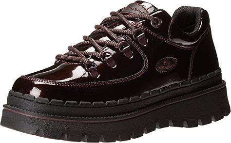 Amazon.com | Skechers Women's Heritage Boot Fashion | Fashion Sneakers Skechers Store, Boot Fashion, Rugged Boots, Heritage Fashion, Boot Brands, Skechers Women, Chunky Platform, 4 Inch Heels, Designer Boots