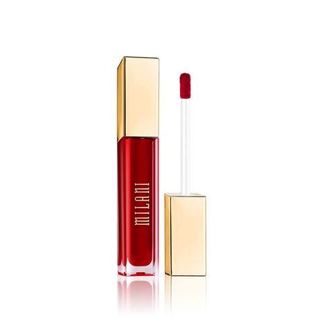 **Milani Amore Matte Lip Crème in Devotion** Drugstore Red Lipstick, Best Drugstore Red Lipstick, Milani Amore Matte Lip Creme, Blue Red Lipstick, Matte Red Lipstick, True Red Lipstick, Makeup Drawers, Nyx Liquid Suede, Lipstick Tattoos