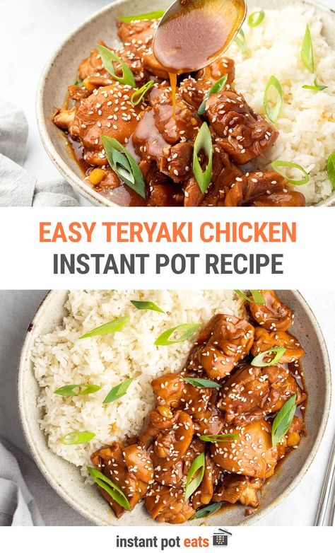 Instant Pot Teriyaki Chicken, Teriyaki Chicken Recipe, Best Pressure Cooker Recipes, Teriyaki Chicken Crock Pot, Easy Teriyaki Chicken, Slow Cooker Teriyaki Chicken, Teriyaki Recipe, Slow Cooker Teriyaki, Chicken Teriyaki Recipe