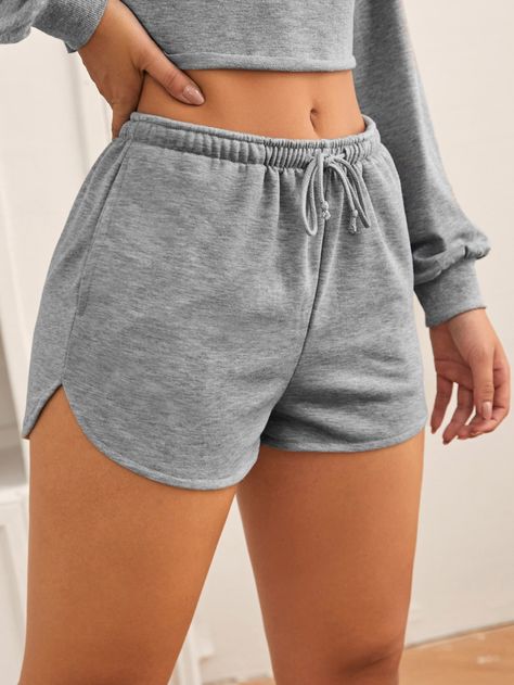 Dolphin Shorts Outfit, Adidas Shorts Women, Nightgown Pattern, Gymwear Outfits, 2piece Outfits, Outfits Mit Shorts, Women Bottoms, Sports Shorts Women, Dolphin Shorts