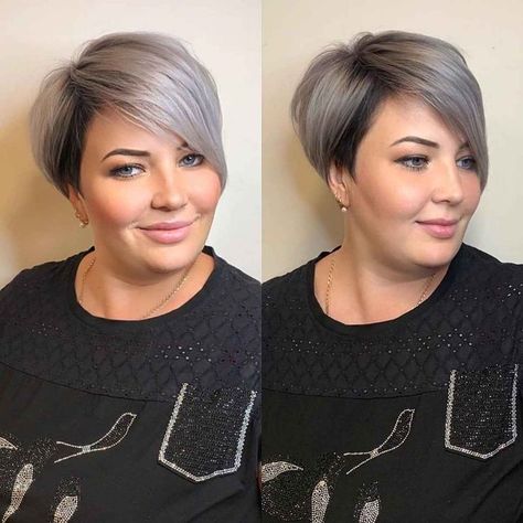 Were you seeking low-maintenance haircuts for women over 30 that women are getting right now? This edgy pixie bob for fine hair is one of the 26 alluring images we have on our website. Simply tap "Read it" or click the link if you want to see more. // Photo Credit: @zinoveva_elena on Instagram Hairstyles For Fat Faces, Pixie Haircut For Round Faces, Wavy Bob Haircuts, Pixie Haircut For Thick Hair, Blonde Pixie Cuts, Short Pixie Haircuts, Short Pixie Cut, Haircut For Thick Hair, Short Hair Haircuts