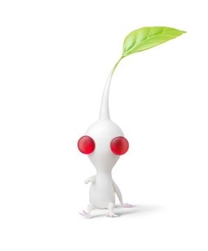 White Pikmin from the Pikmin series White Pikmin, Pikmin Bloom, Pikmin 4, Super Smash Bros Brawl, Clay Classes, Clay Inspo, Danny Boy, Vocaloid Funny, Anime Tattoo