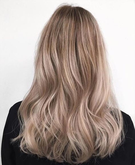 Medium Ash Blonde Hair, Medium Ombre Hair, Rooty Blonde, Medium Ash Blonde, Medium Blonde Hair, Ash Blonde Hair Colour, Medium Hair Color, Brown Ombre Hair, Blond Balayage