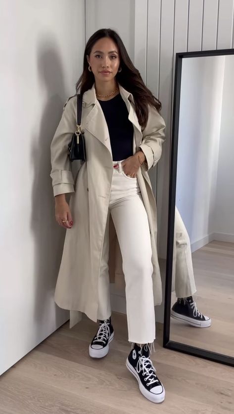 Outfit 2023, Winter Fashion Outfits Casual, Casual Winter Outfits, Basic Outfits, Fall Fashion Outfits, Mode Inspiration, White Pants, Winter Fashion Outfits, Outfits Casuales