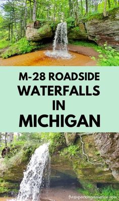 Pictured Rocks Michigan, Michigan Summer Vacation, Things To Do In Michigan, Munising Michigan, Michigan Waterfalls, Midwest Vacations, Summer Vacation Ideas, Midwest Road Trip, Michigan State Parks